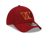 Washington Commanders Team Logo New Era 39THIRTY Flex-Fit Hat Cap