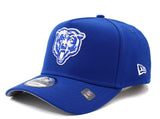 Chicago Bears Royal Blue A-Frame New Era 9FORTY Adjustable SnapBack