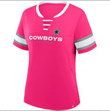 Dallas Cowboys Woman’s Fanatics Bling Draw Play Fashion Jersey