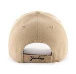 Yankees Tan ‘47 Brand MVP Adjustable Hat