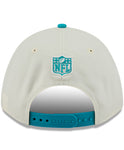 Miami Dolphins 2025 Draft Day New Era 9FORTY A-Frame Adjustable Snapback Cap