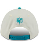 Miami Dolphins 2025 Draft Day New Era 9FORTY A-Frame Adjustable Snapback Cap