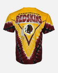 Washington Redskins Vintage Majestic V Tye-Dye T-Shirt