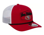 San Francisco 49ers New Era 9SEVENTY Patch Rope Stretch-Snap Trucker Hat