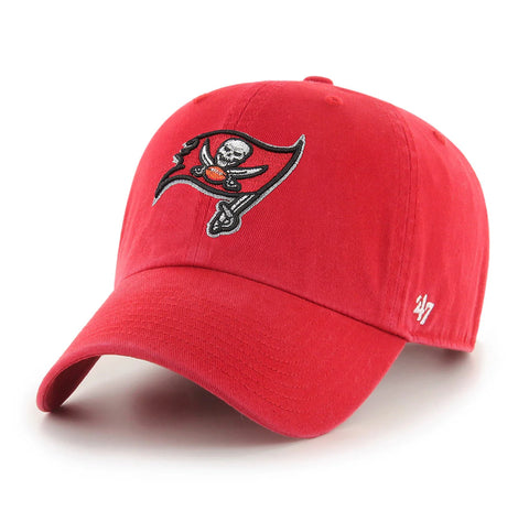 Tampa Bay Buccaneers ‘47 Brand RED Clean Up Cap