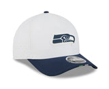 Seattle Seahawks 2025 New Era 9FORTY M-Crown A-Frame Training Cap