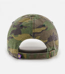 Lakers Angeles Lakers ‘47 Brand Clean Up Buckle Strapback- Camo