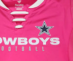 Dallas Cowboys Woman’s Fanatics Bling Draw Play Fashion Jersey