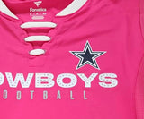 Dallas Cowboys Woman’s Fanatics Bling Draw Play Fashion Jersey