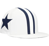 Dallas Cowboys Helmet New Era 9FIFTY SnapBak Hat- White