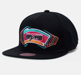 San Antonio Spurs Official Mitchell & Ness Team Vibes Hardwood Classic SnapBack Hat