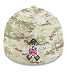 Dallas Cowboys New Era 39THIRTY 2025 Camo Salute to The Service Flex fit Cap