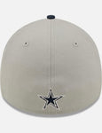 Dallas Cowboys 2022 Sideline Gray/Navy New Era 39THIRTY Flex Fit Hat