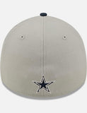 Dallas Cowboys 2022 Sideline Gray/Navy New Era 39THIRTY Flex Fit Hat