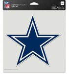 Dallas Cowboys 8'' x 8'' Color Car Decal By WinCraft