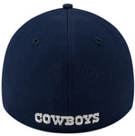 Dallas Cowboys 2024 New Era 39THIRTY Active Navy Flex Fit Cap