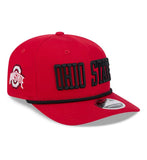 Ohio State Buckeyes Wordmark Rope New Era 9SEVENTY Stretch-Snap Hat Cap