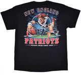 New England Patriots Official Majestic “End-Zone” T-Shirt
