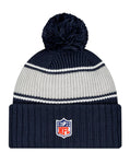 Dallas Cowboys NFL 2024 Sideline New Era Beanie - Navy