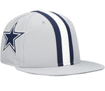 Dallas Cowboys Helmet New Era 9FIFTY SnapBak Hat- Grey