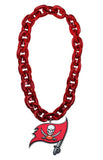 Tampa Bay Buccaneers Oversized Super-Fan 3D Foam Logo Touchdown Chain Necklace