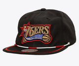 Philadelphia 76ers Official Micro Rip Deadstock Mitchell & Ness Snapback Hat