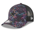 Dallas Cowboys 2025 Crucial Catch New Era 9FORTY Mid-Crown A Frame Snapback Hat