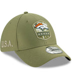 Denver Broncos New Era 39THIRTY Salute to The Service Flex fit Cap