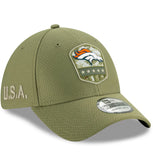 Denver Broncos New Era 39THIRTY Salute to The Service Flex fit Cap