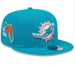 Miami Dolphins New Era 9FIFTY 2024 NFL Draft Day SnapBack Hat