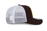San Diego Padres Official New Era 9SEVENTY Trucker SnapBack Hat