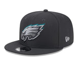 New NFL Philadelphia Eagles New Era 9FIFTY 2024 Draft Day SnapBack Hat - Grey