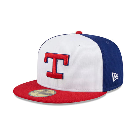 2024 MLB Texas Rangers New Era 59FIFTY Batting Practice