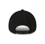 Los Angeles Dodgers White On Black New Era 9FORTY Mid-Crown A Frame SnapBack
