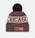 Chicago Bears “Bear” New Era Sport Sideline Cuffed Knit Pom Beanie