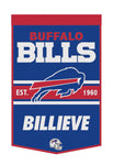 Buffalo Bills 24”x38” Established Wool NFL Banner