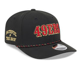 San Francisco 49ers Official Rivalry New Era 9SEVENTY Rope SnapBack Hat