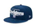 Los Angeles Dodgers Blue Corduroy New Era 9FIFTY SnapBack Hat