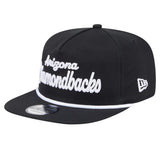 Arizona Diamondbacks Team Text “The Golfer” MLB New Era Script Snapback Hat Cap