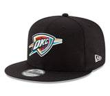Oklahoma City Thunder Black New Era 9FIFTY SnapBack Hat