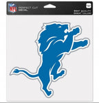 Detroit Lions 8'' x 8'' Color Car Decal By WinCraft