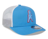 Houston Oilers Trucker New Era 9SEVENTY Snapback Hat Cap