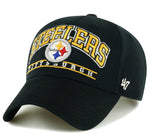 Pittsburgh Steelers ‘47 Fletcher Black MVP StrapBack Hat