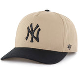 New York Yankees ‘47 Brand Khaki/Black Hitch SnapBack Hat