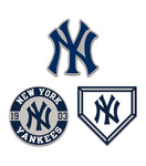 New York Yankees 3 piece Pin Set