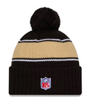 New Orleans Saints NFL 2024 Sideline New Era Beanie - Teal