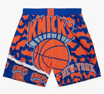 New York Knics Mitchell & Ness Jumbotron 2.0 Sublimated Shorts