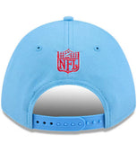 Houston Oilers Team Classics New Era 9FORTY Light Blue Snapback