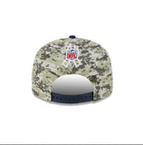 Dallas Cowboys Salute To Service 2023 Sideline Snapback Cap