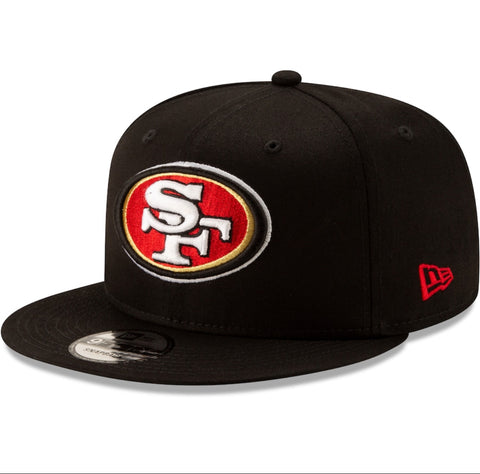 San Francisco 49ers Black New Era 9fifty SnapBack hat